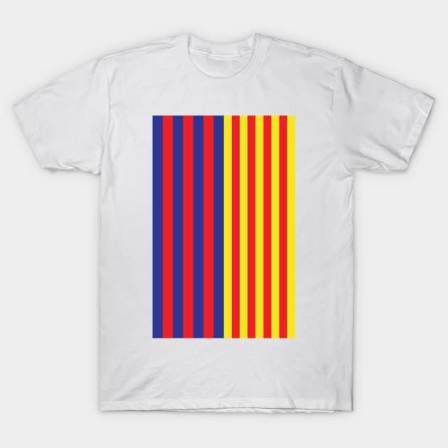 Barcelona Catalonia Flag Design T-Shirt by Culture-Factory